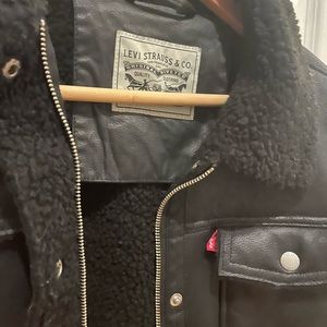 Levi’s faux Sherpa lined jacket.